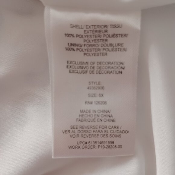 Disney Pippa & Julie Lion King Black and White Dress Girl's Size 6X - Picture 5 of 13